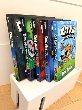 Dog Man & Cat Kid Books — 5-Book Lot